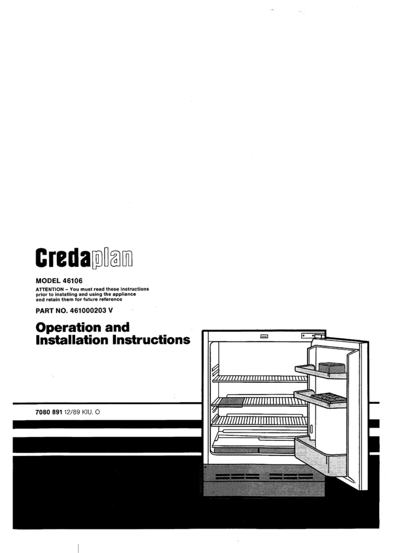 Creda 46106 Operating and installation instructions