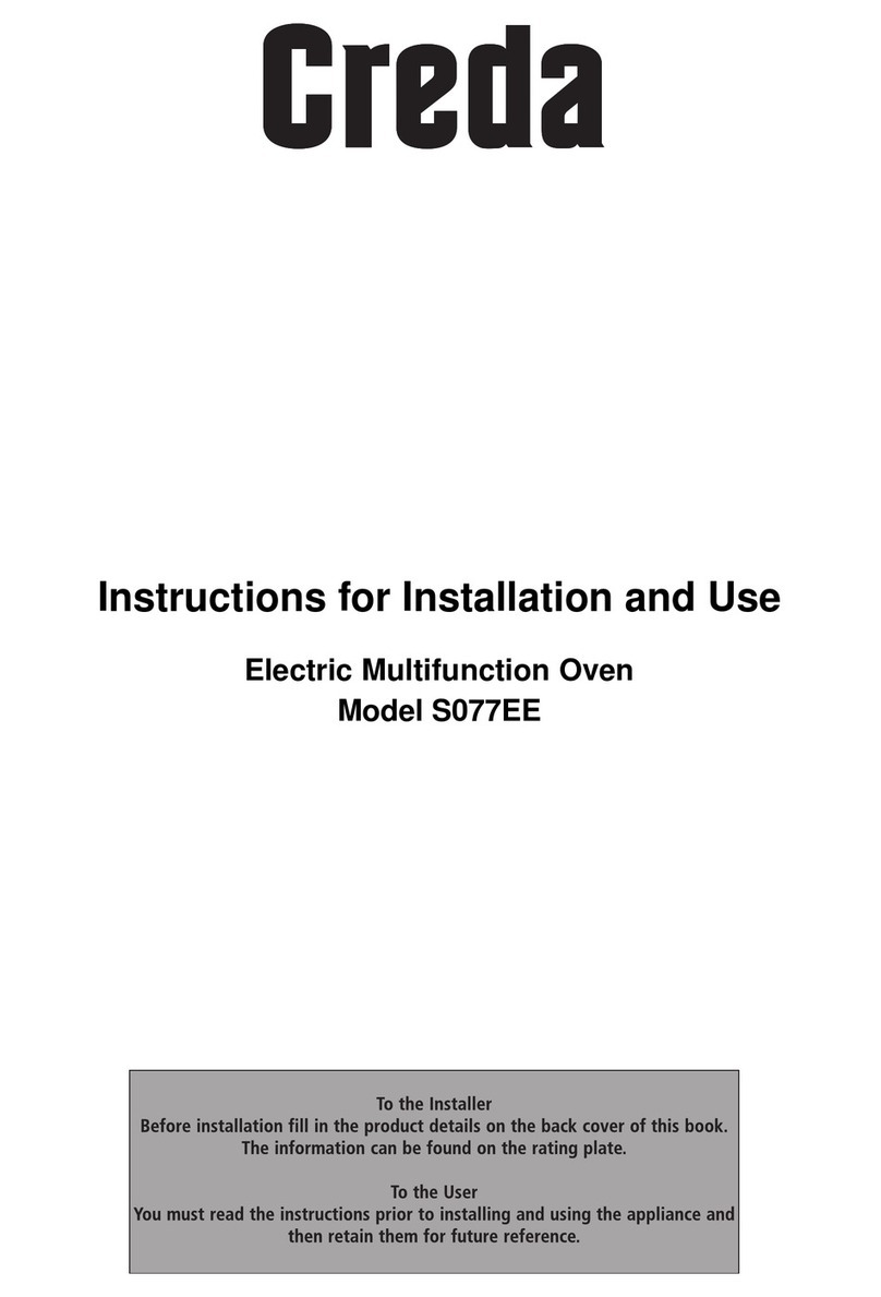 Creda S077EE User manual