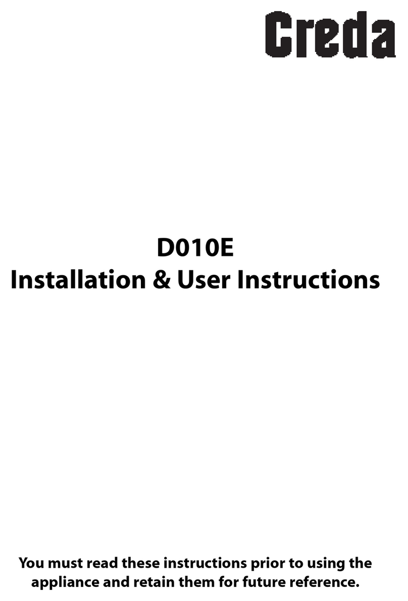 Creda D010E Guide
