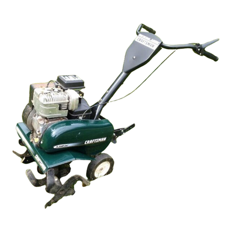 Craftsman FRONT TINE TILLER 917.29239 User manual