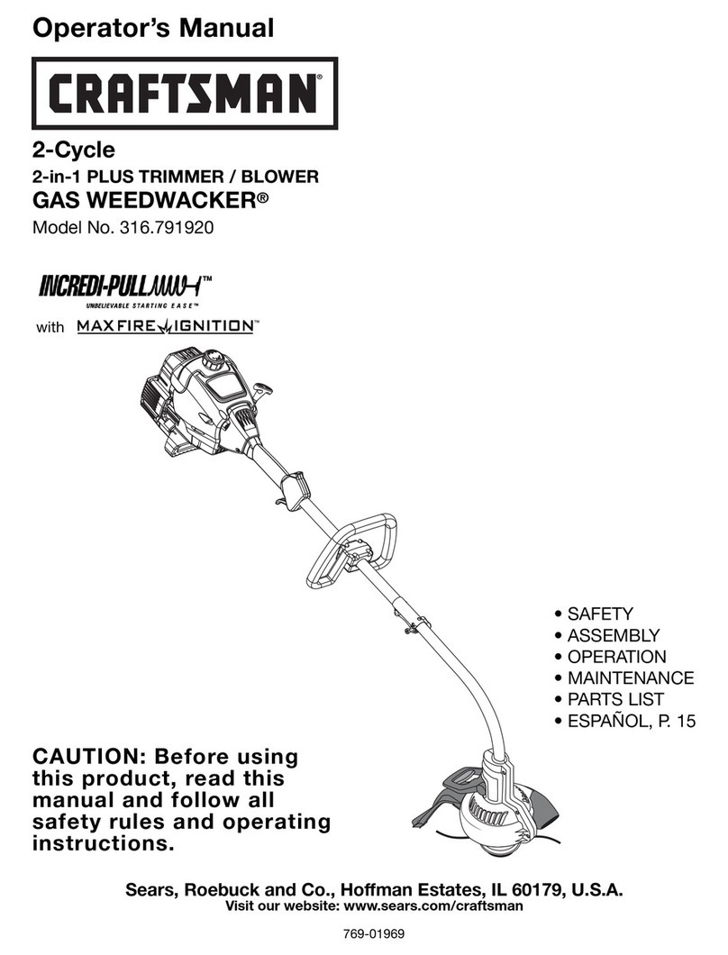 Craftsman 316.79192 User manual
