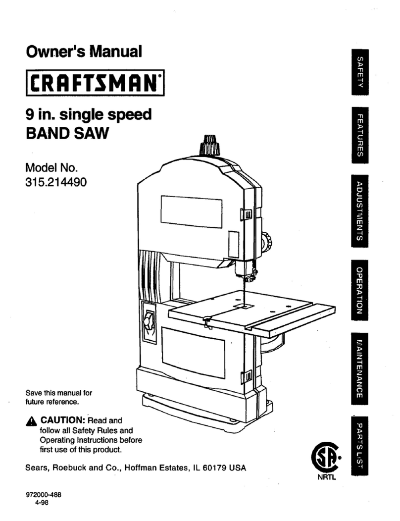Craftsman 315.21449 owner's manual