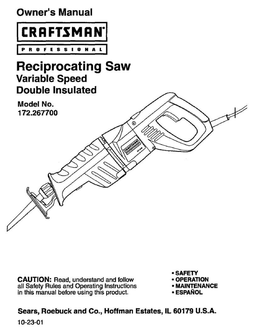 Craftsman 172.2677 owner's manual