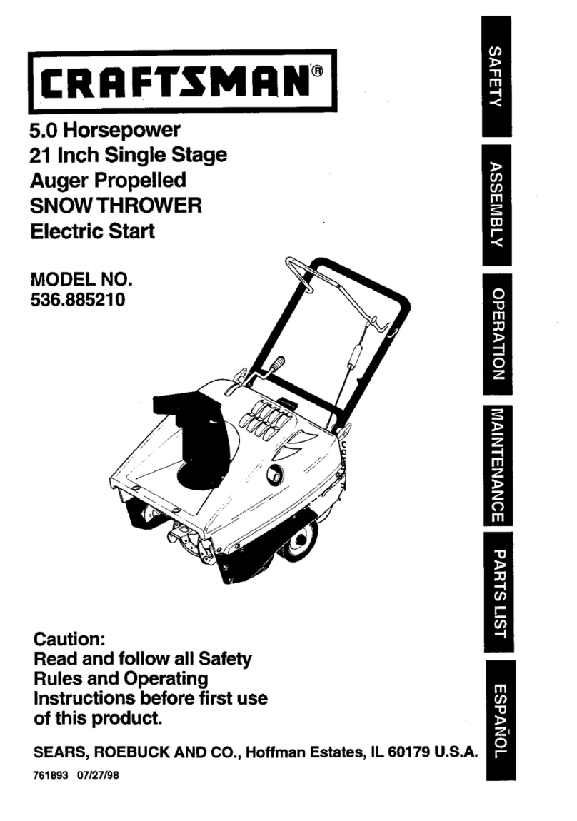 Craftsman 536.88521 User manual