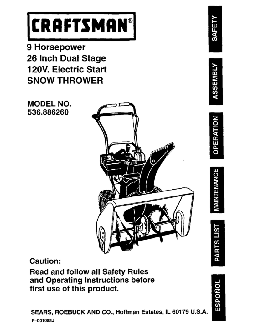 Craftsman 536.88626 User manual