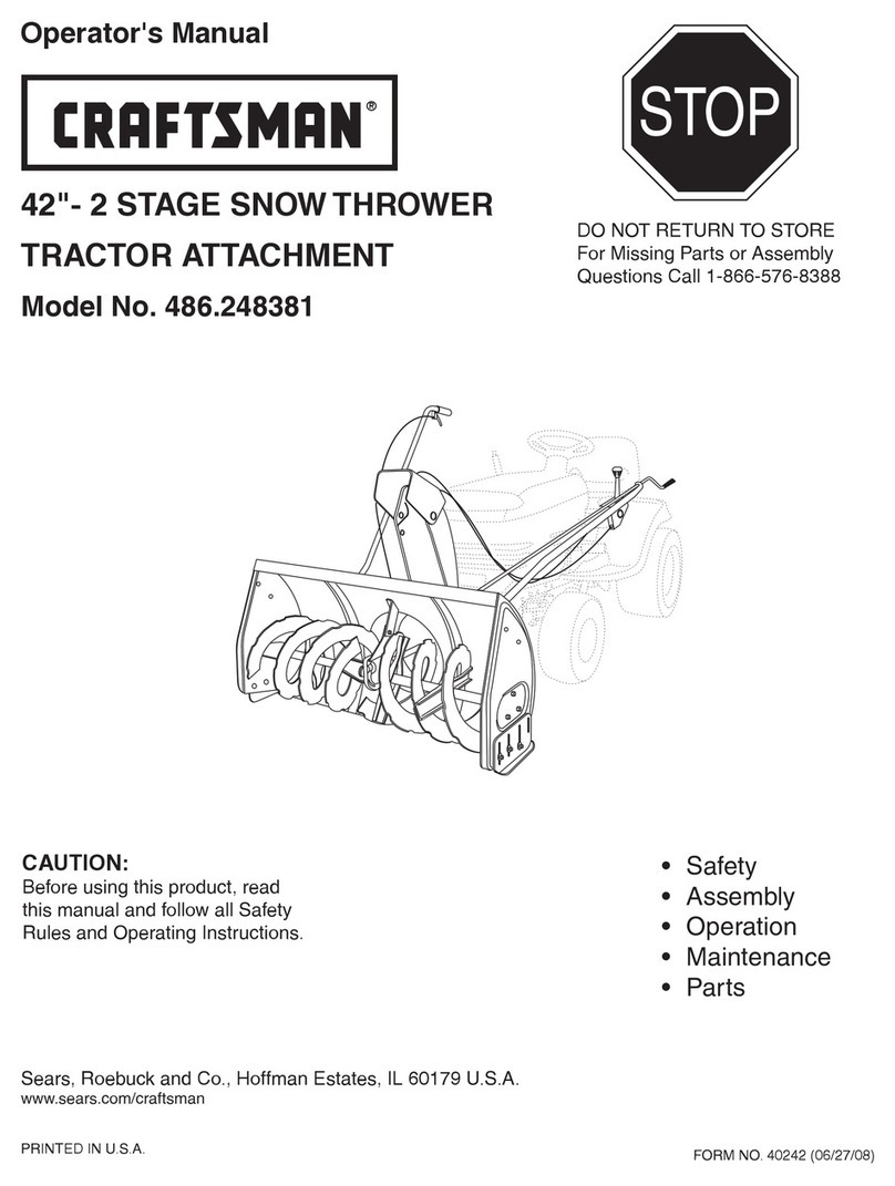 Craftsman 486.248381 User manual