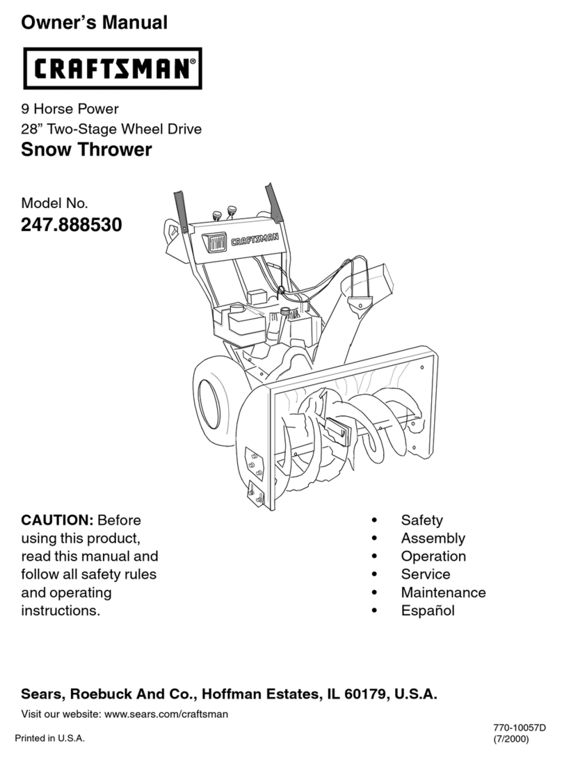 Craftsman 247.88853 owner's manual