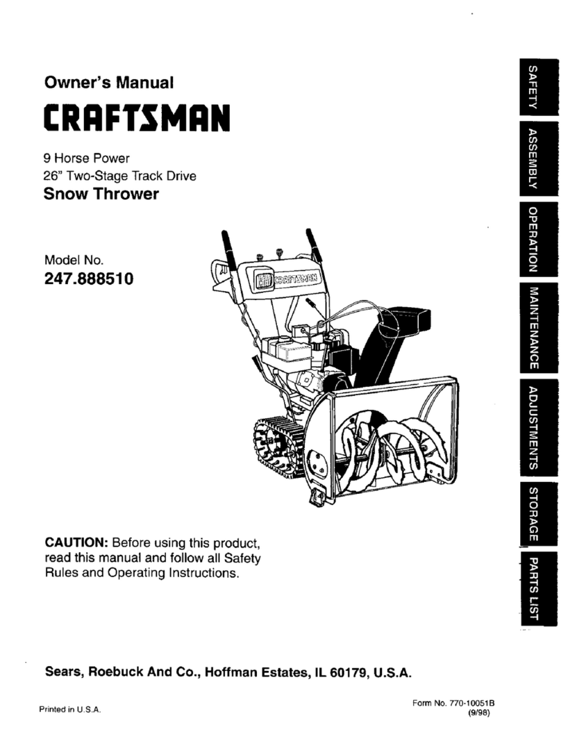 Craftsman 247.88851 User manual