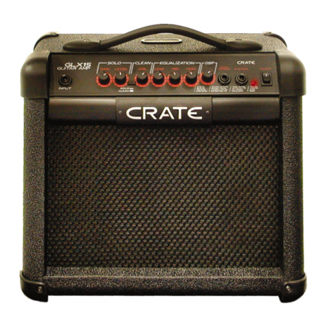 Crate GLX15 User manual