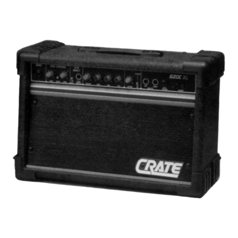 Crate G200CXL User manual Crate G200CXL User manual