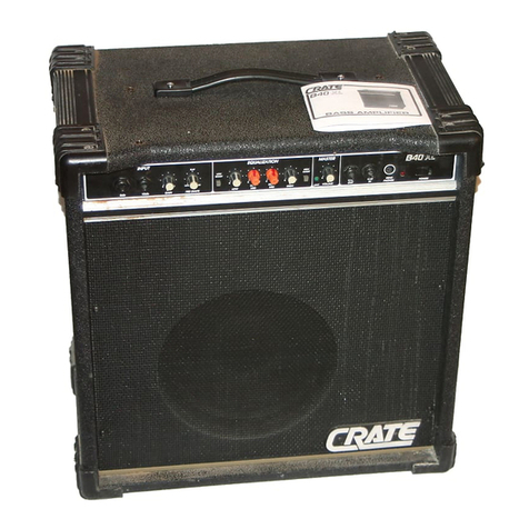 Crate B40XL User manual