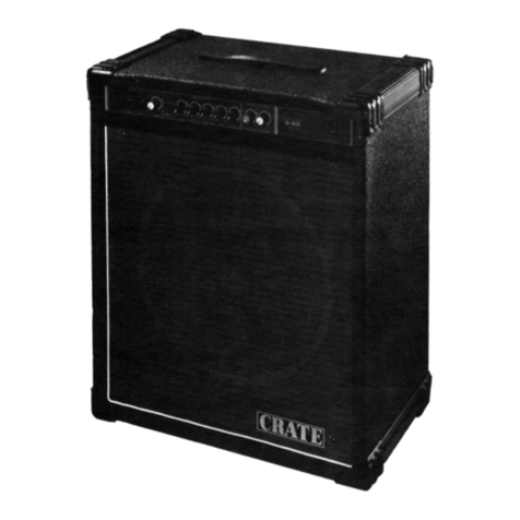 Crate B.60 User manual