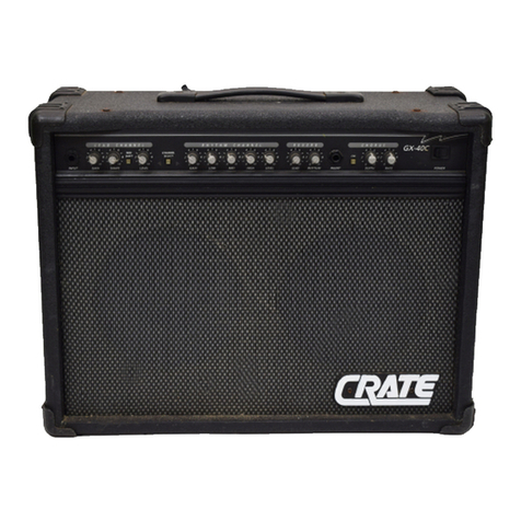 Crate GX-40D User manual