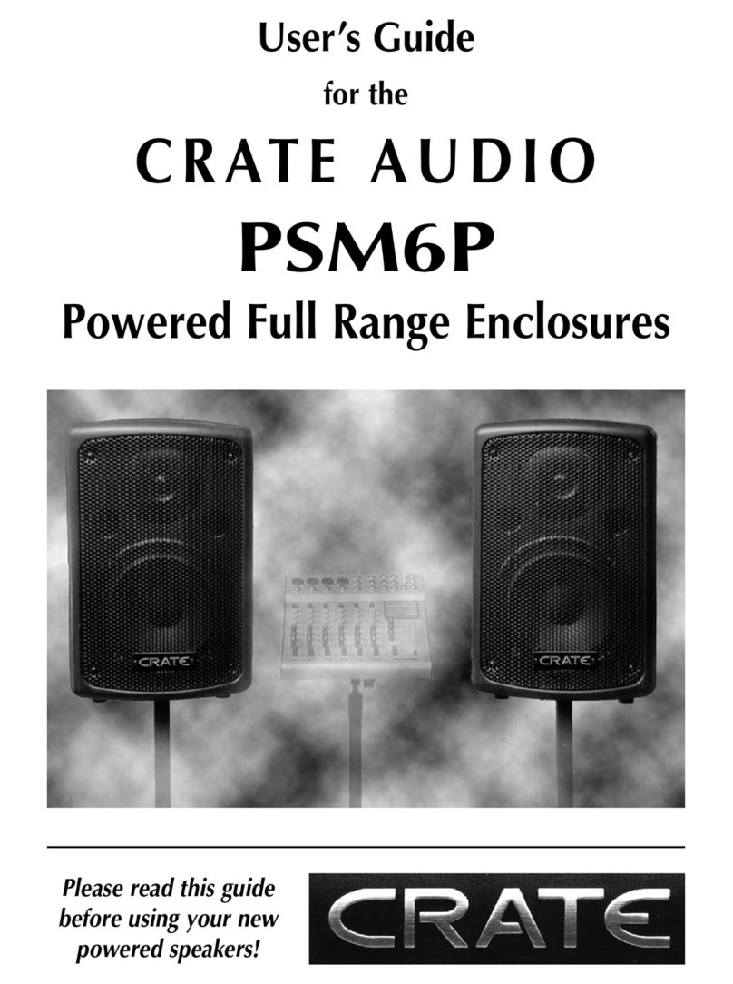 Crate PSM6P User manual