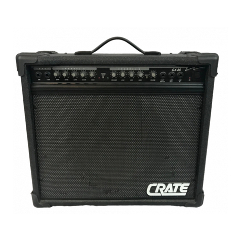 Crate GX-80 Specification sheet