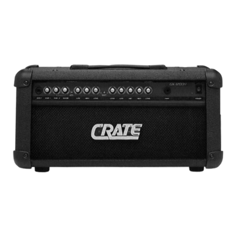 Crate GX-1200H User manual Crate GX-1200H User manual