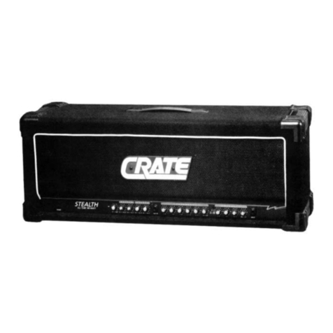 Crate Stealth GT-100H User manual