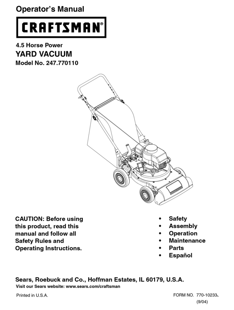 Craftsman 247.77011 User manual