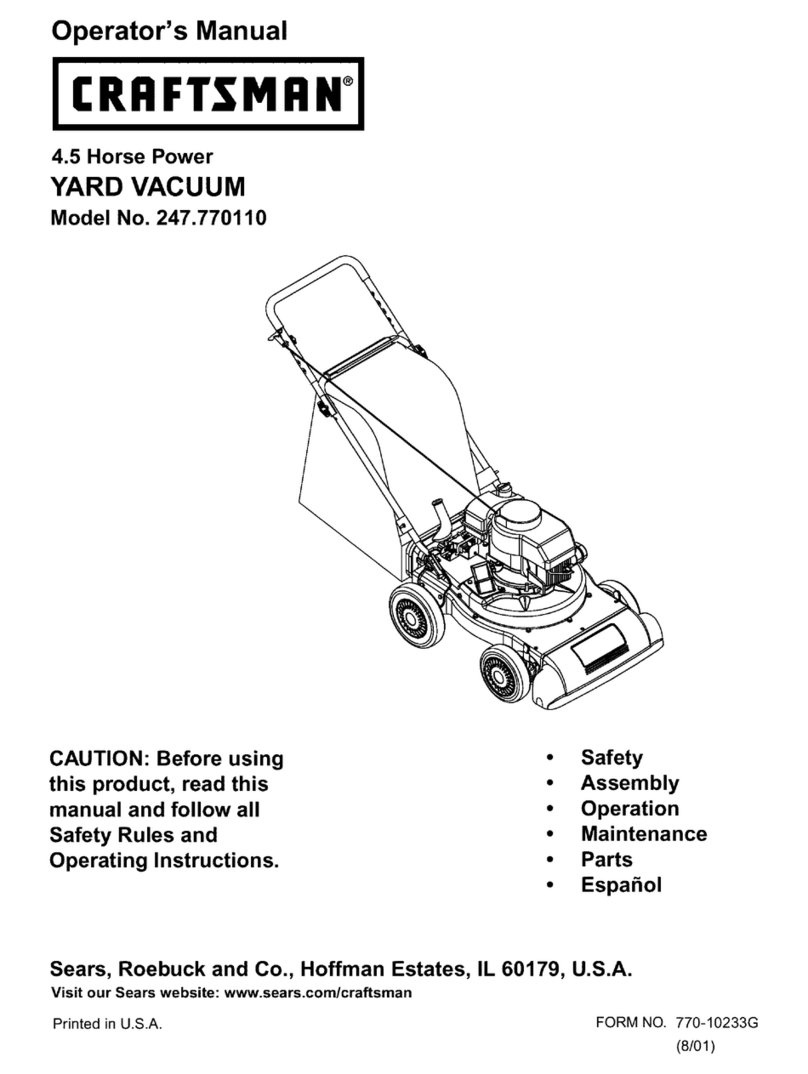 Craftsman 247.770110 User manual