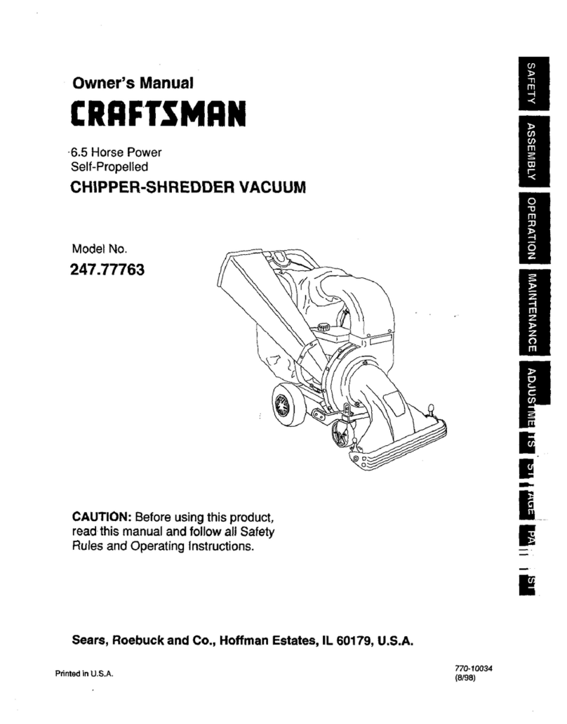 Craftsman 247.77763 User manual