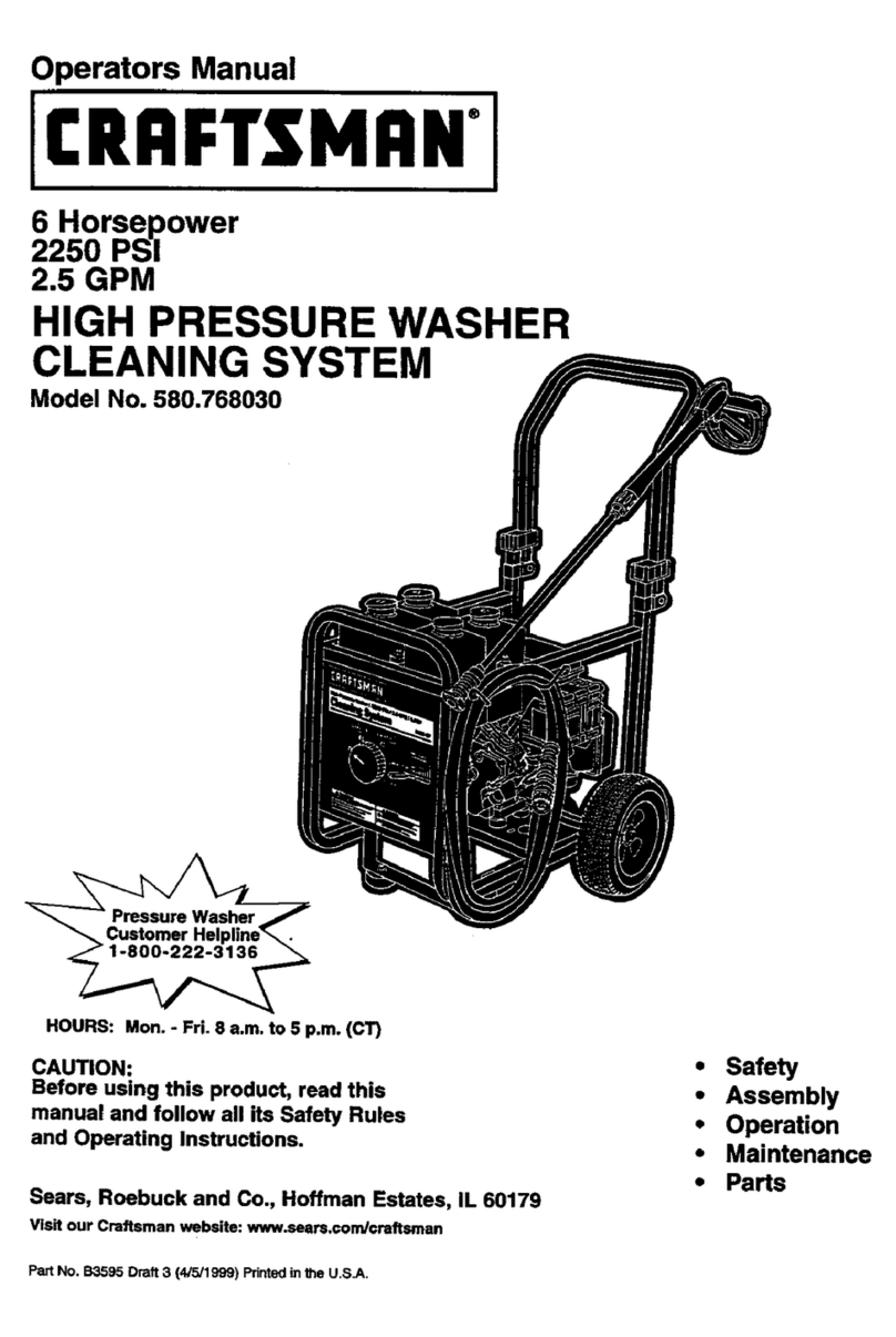 Craftsman 580.768030 User manual