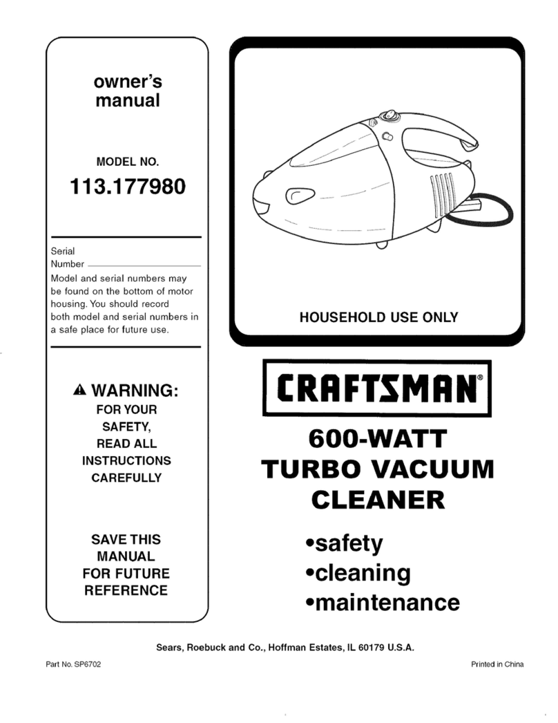 Craftsman 113.177980 owner's manual