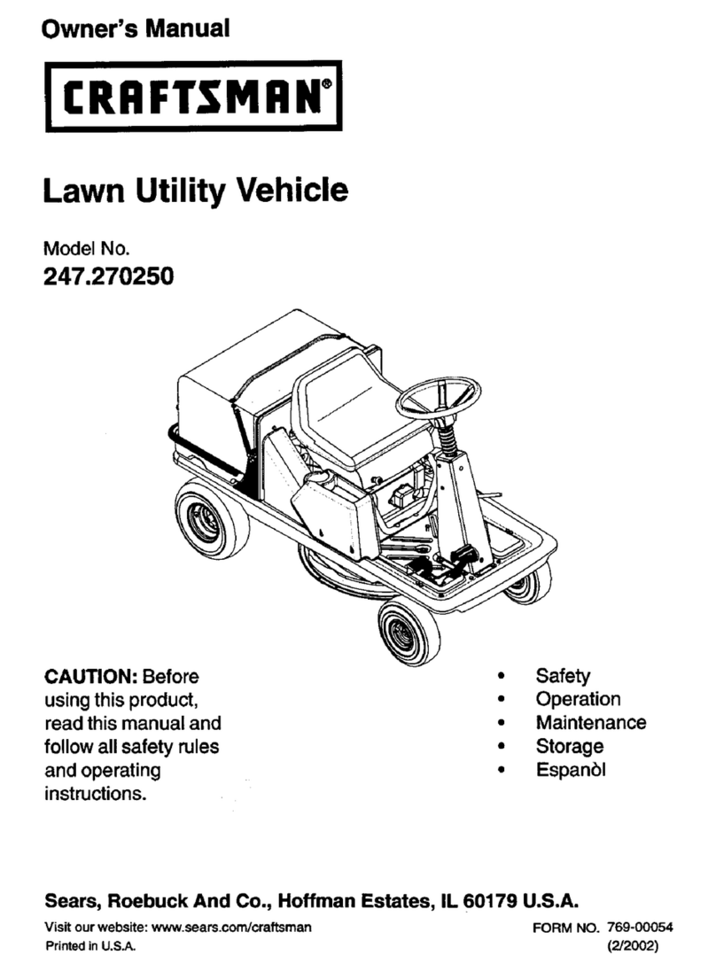 Craftsman 247 User manual