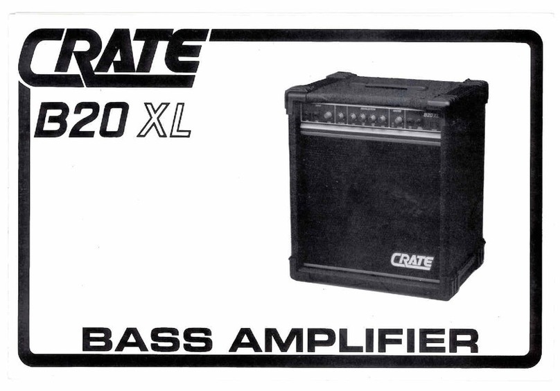 Crate B20XL User manual