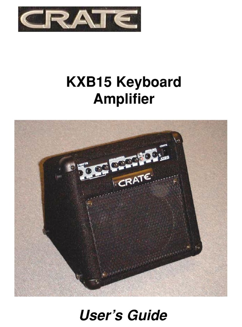 Crate KXB15 user guide
