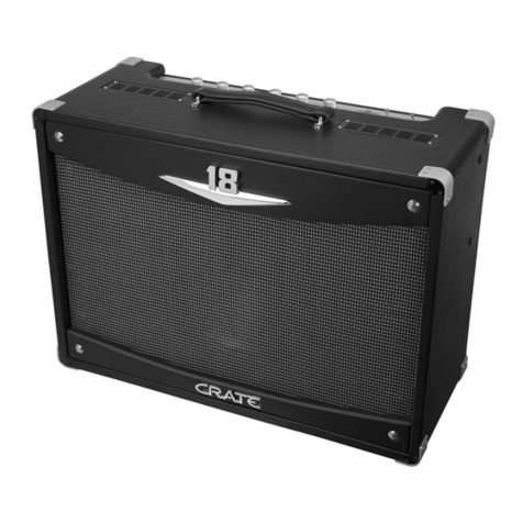 Crate V18-112 owner's manual