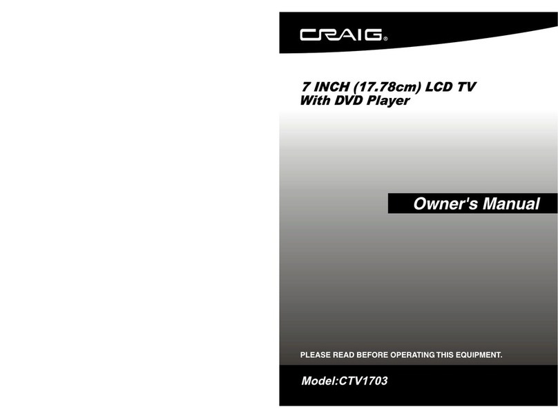 Craig CTV1703 owner's manual