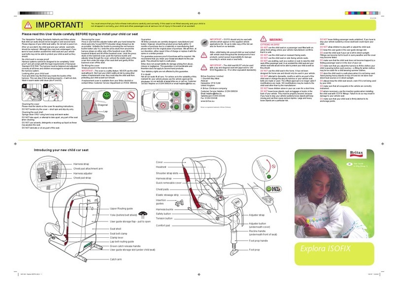 Britax ISOFIX user guide