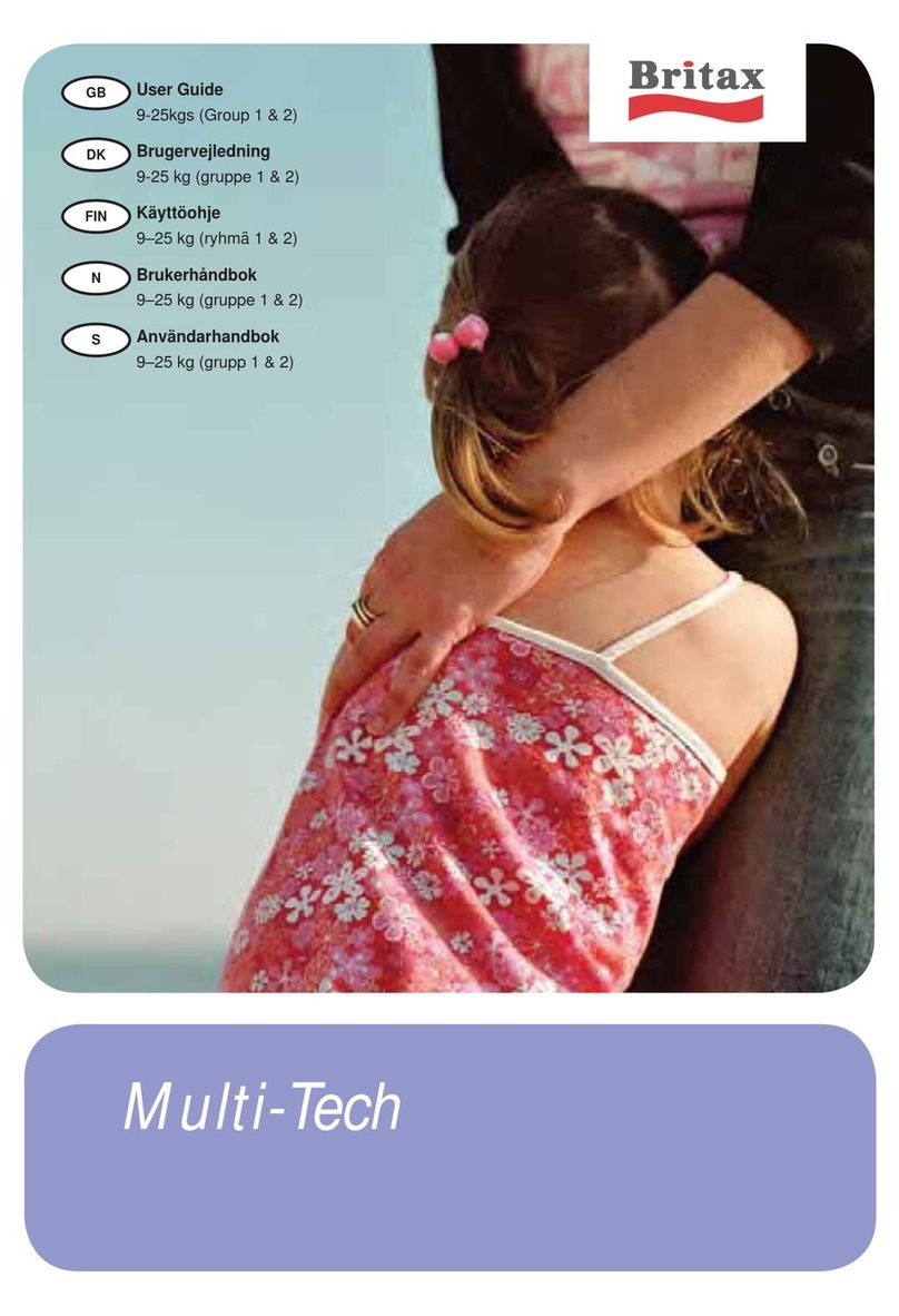 Britax Multi-Tech BB0-702-00 User manual