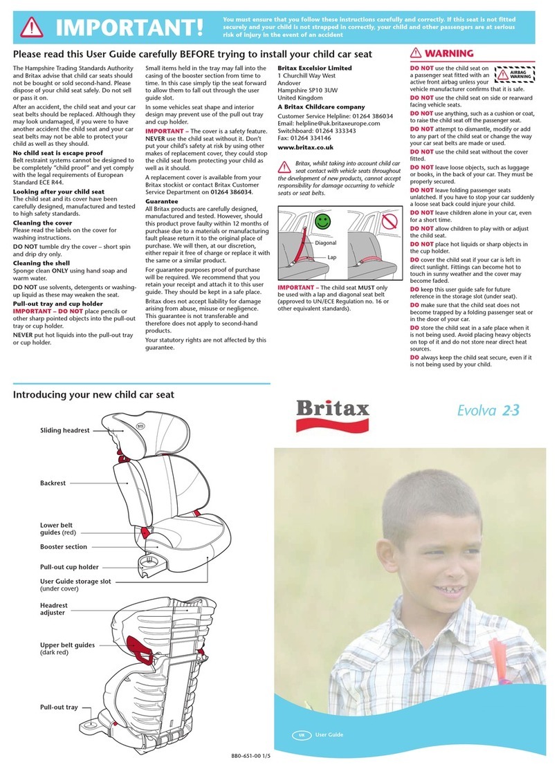 Britax BB0-651 user guide