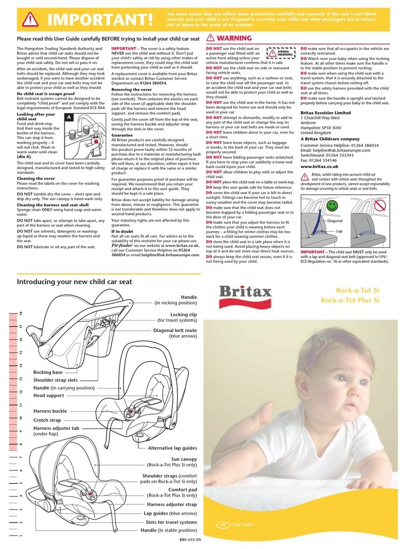 Britax BB0-633-00 user guide