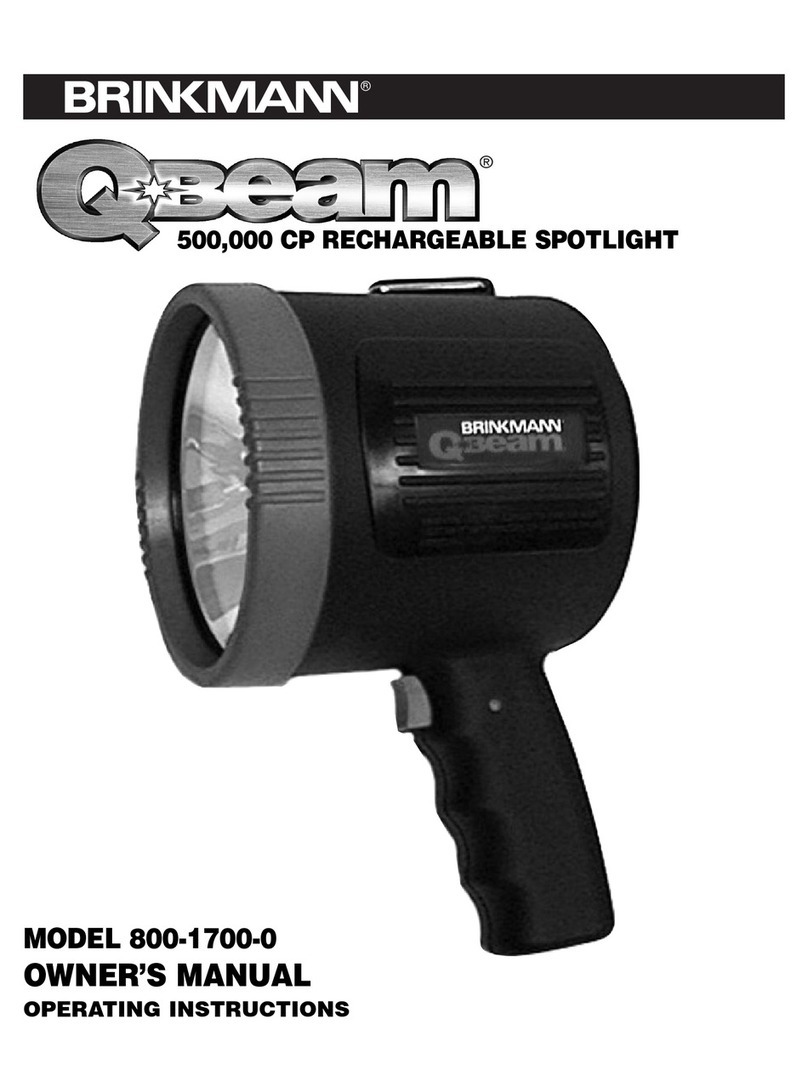 Brinkmann Q-Beam 800-1700-0 User manual