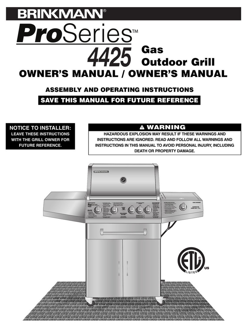 Brinkmann ProSeries 4425 User manual
