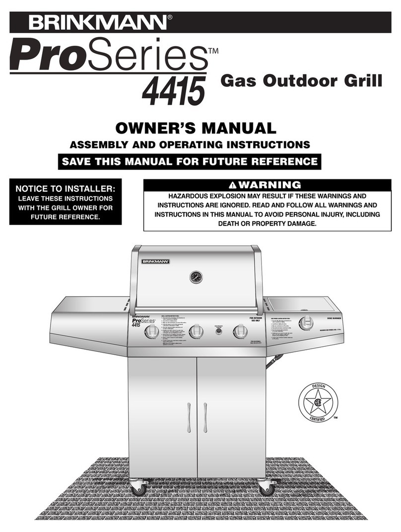 Brinkmann ProSeries 4415 owner's manual