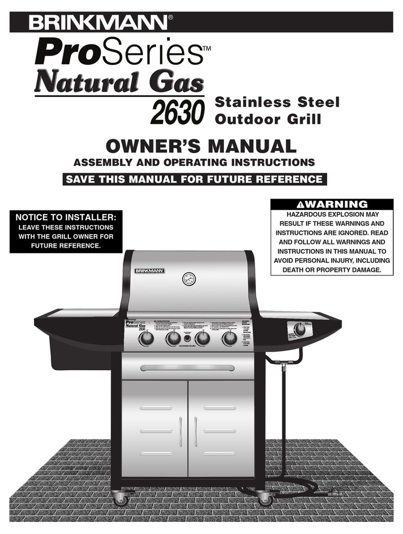Brinkmann Series 2630 User manual