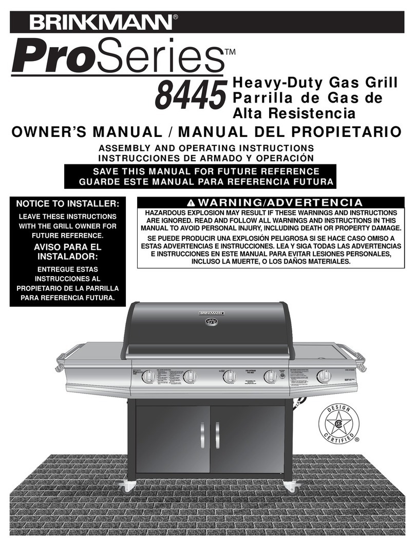 Brinkmann ProSeries 8445 User manual