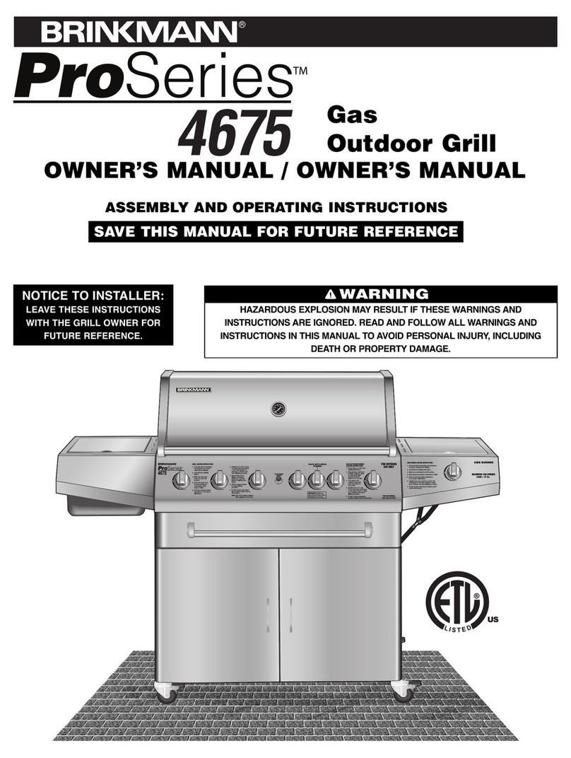 Brinkmann ProSeries 4675 User manual