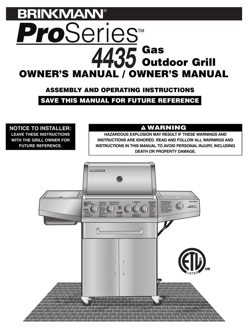 Brinkmann ProSeries 4435 owner's manual