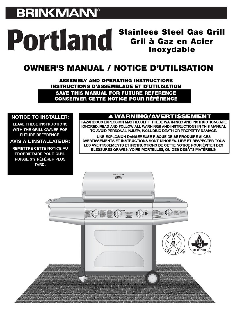 Brinkmann Proseries 8300 User manual