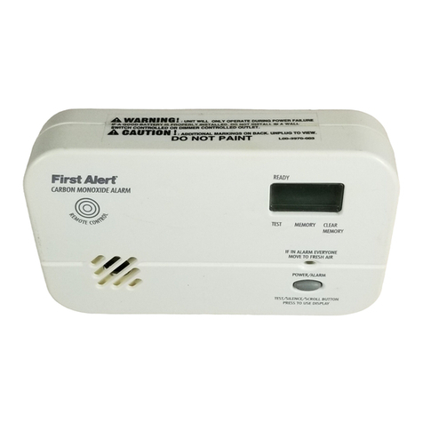 First Alert FCD4 User manual