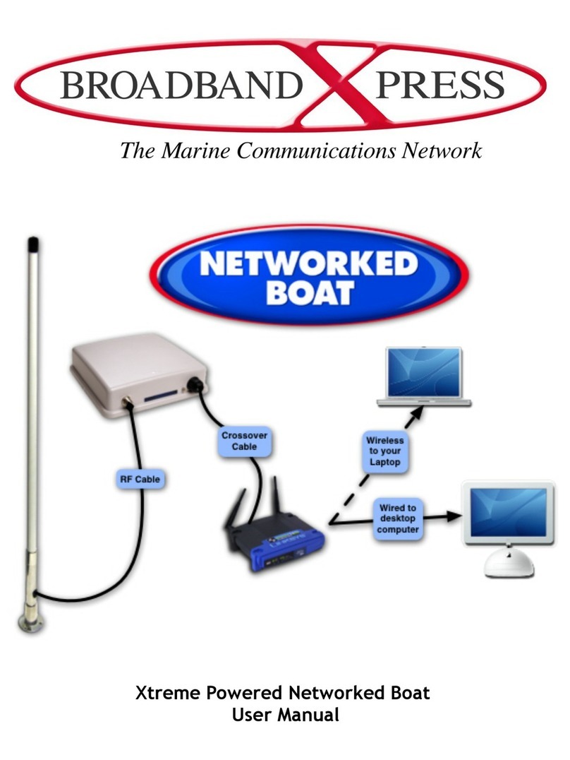 Broadband Products Xtreme Networked Boat user manual