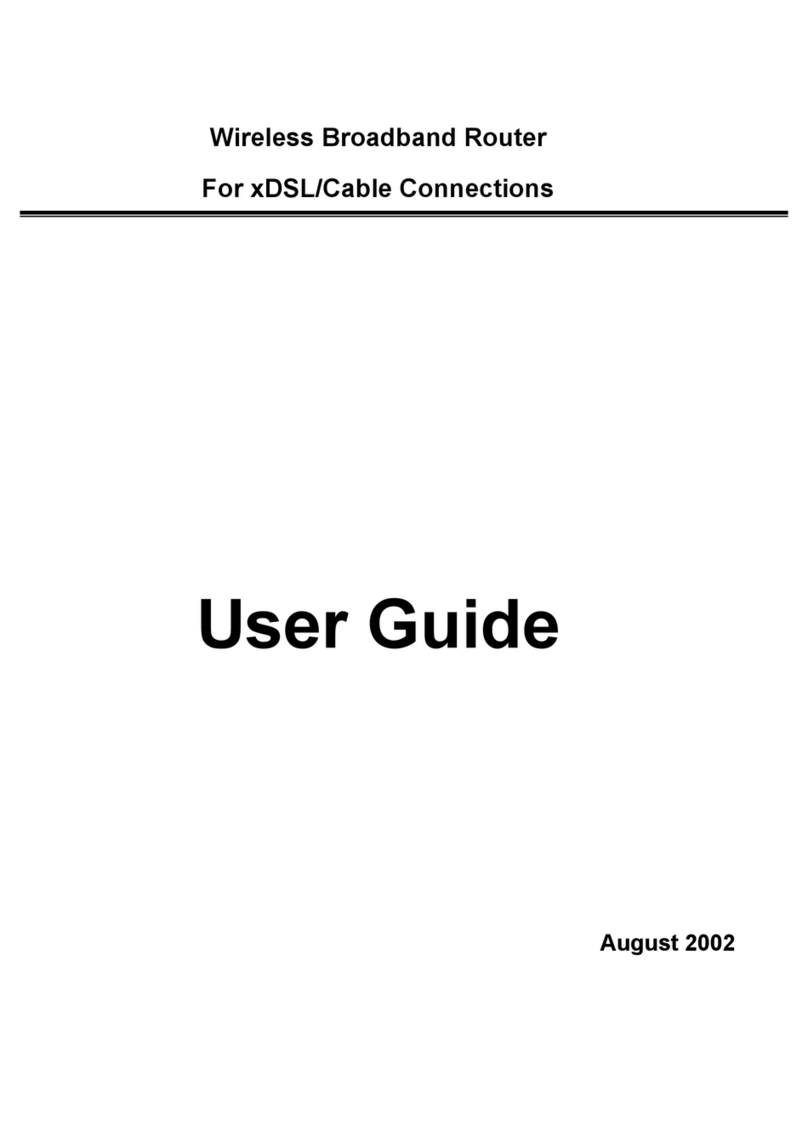 Broadband Products xDSL/Cable user guide