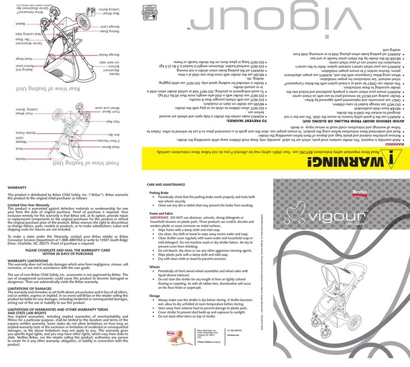 Britax Stroller User manual