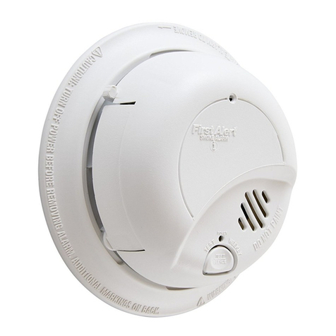 First Alert 9120 Series user manual