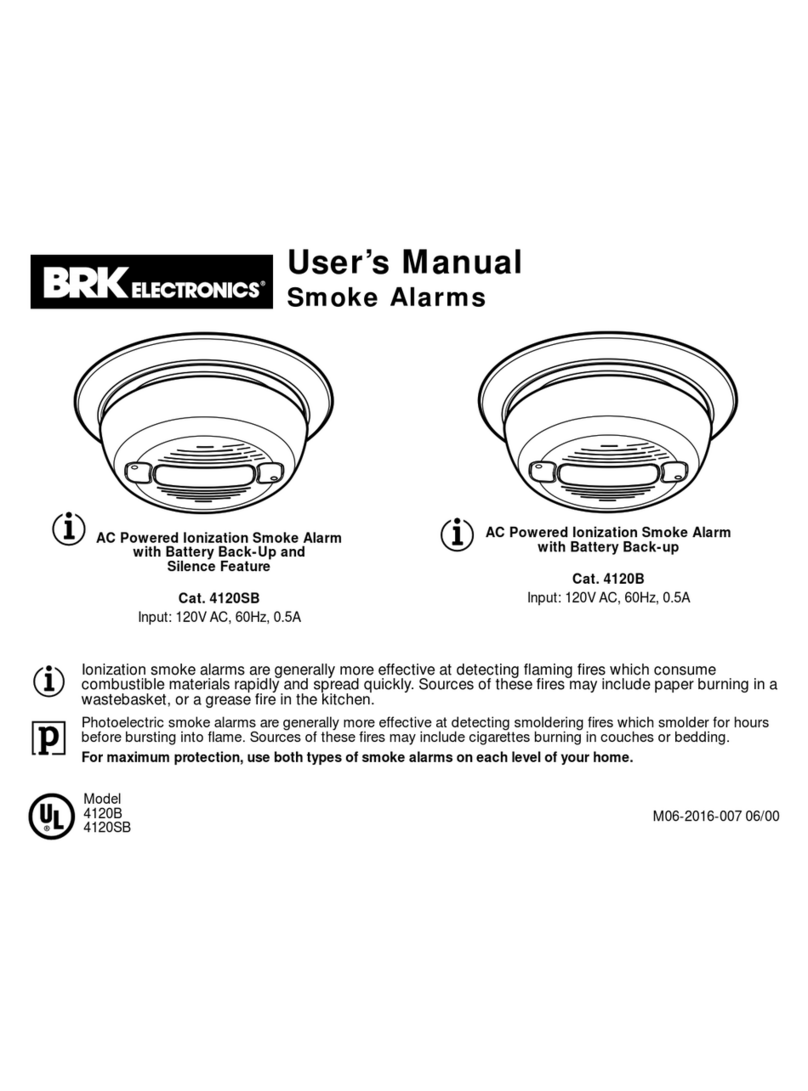 BRK electronic 4120B User manual