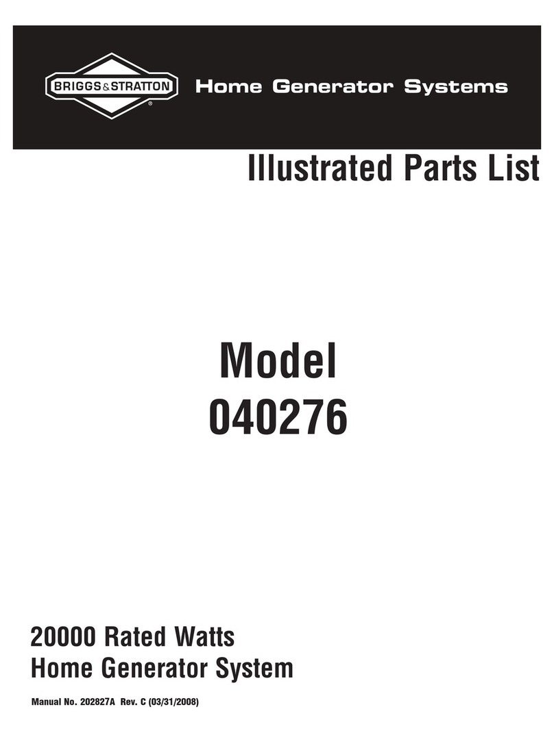 Briggs & Stratton 40276 Setup guide